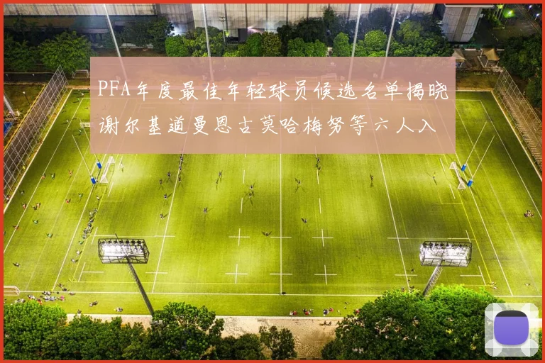 PFA年度最佳年轻球员候选名单揭晓谢尔基道曼恩古莫哈梅努等六人入围